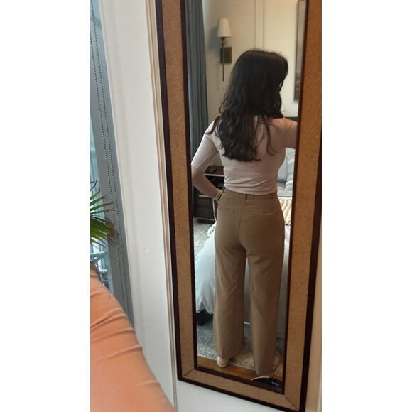 Abercrombie & Fitch Tailored Relaxed Straight Pants - Picture 4 of 4